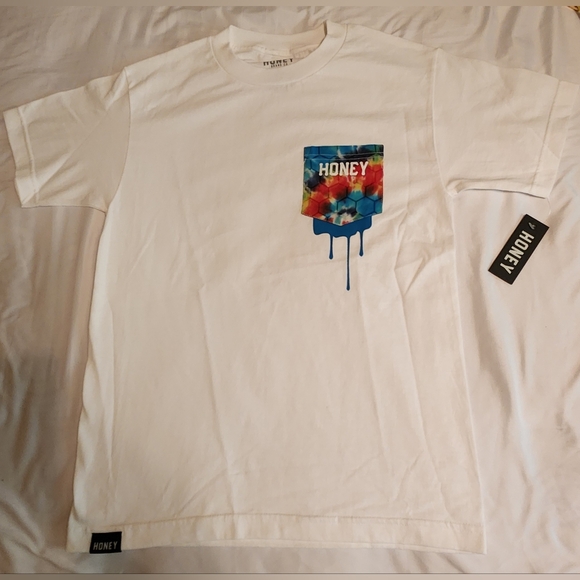 NWT! Unisex T-Shirt Honey brand company. Size small. - Picture 1 of 8